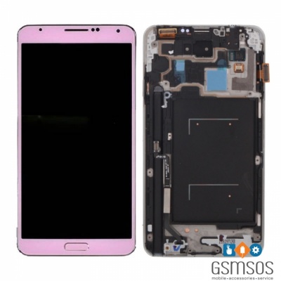 a-pink-note-3-sm-n900-lcd-display-touch-screen-digitizer-with-frame-assembly-for-samsung